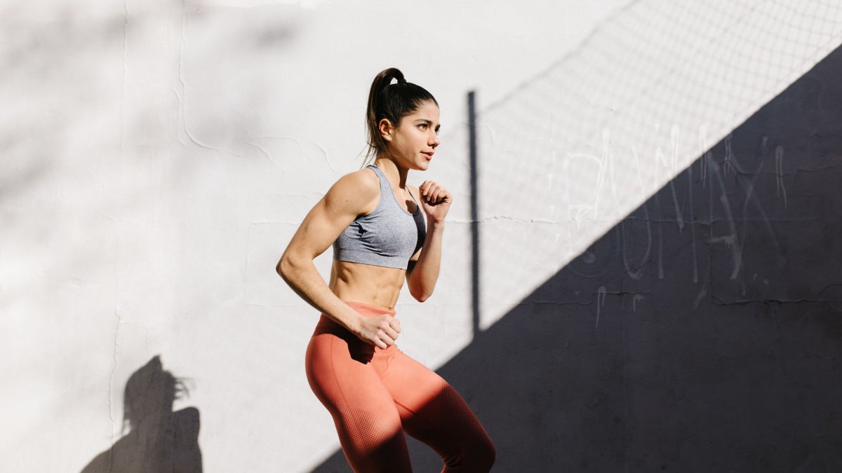 woman doing exercise